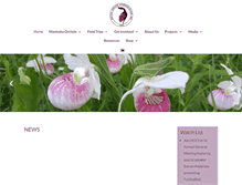 Tablet Screenshot of nativeorchid.org